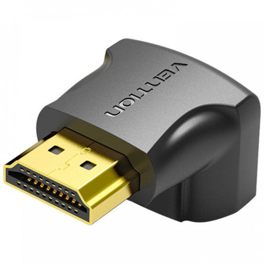Video adaptér Vention úhlový, HDMI - HDMI, 4K, černý AINB0
