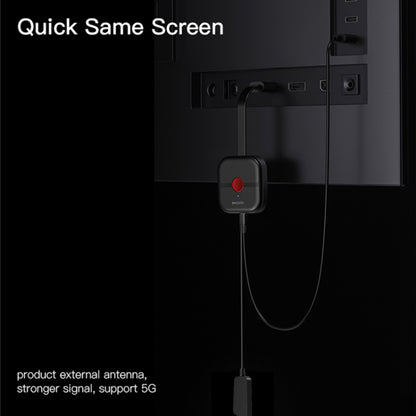 Bezdrátový multimediální adaptér Yesido TV10, černý