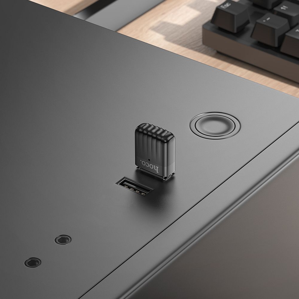 Bezdrátový adaptér HOCO HI33, Dual Band, 650Mbps, černý