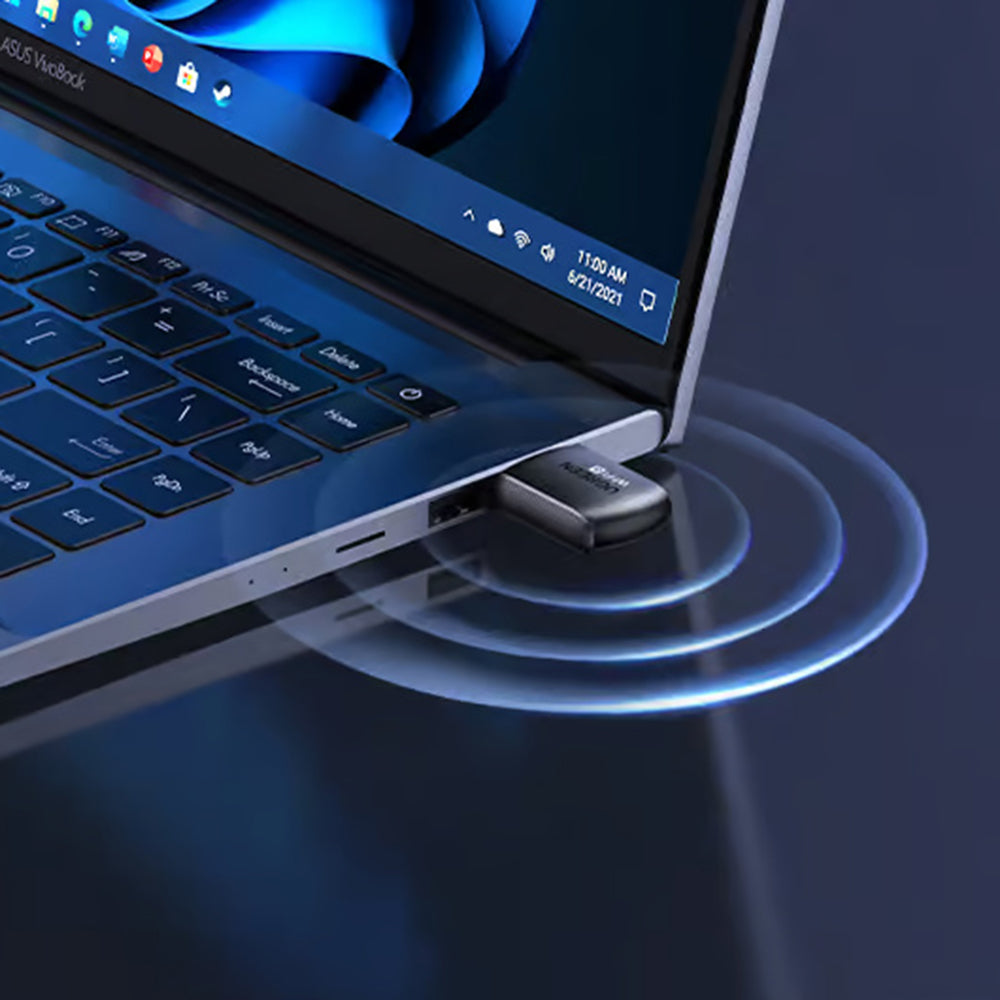 Bezdrátový adaptér UGREEN CM762 (35264), Dual Band, Wi-Fi 6, 600Mbps, Černý