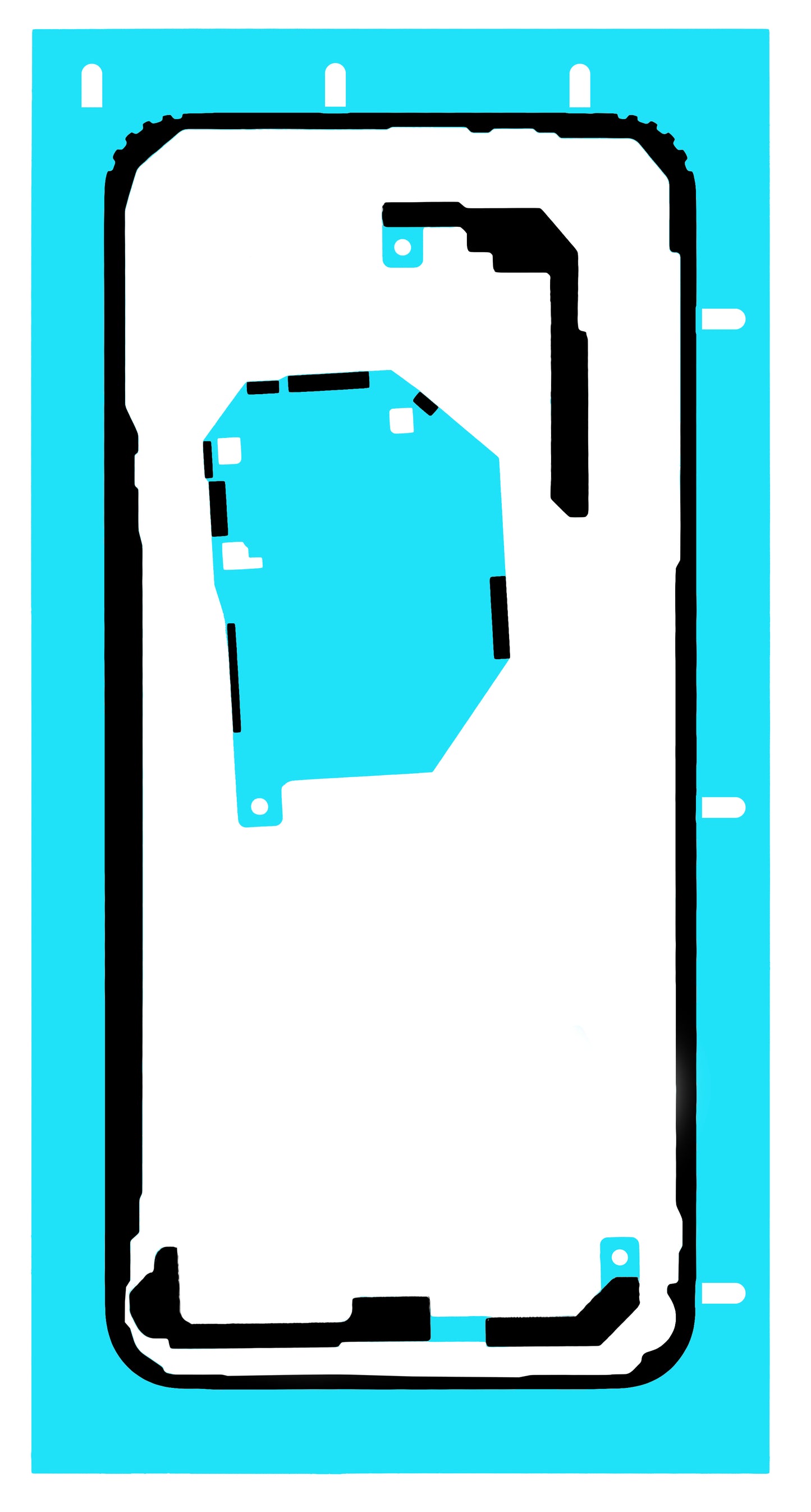 Lepidlo na kryt baterie Honor 400 Pro, Service Pack 5163AFKA