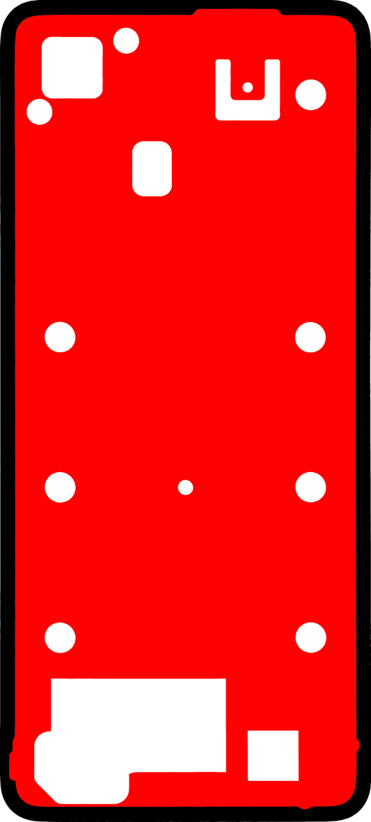 Lepidlo na kryt baterie Realme C75 4G, Service Pack 612717000532