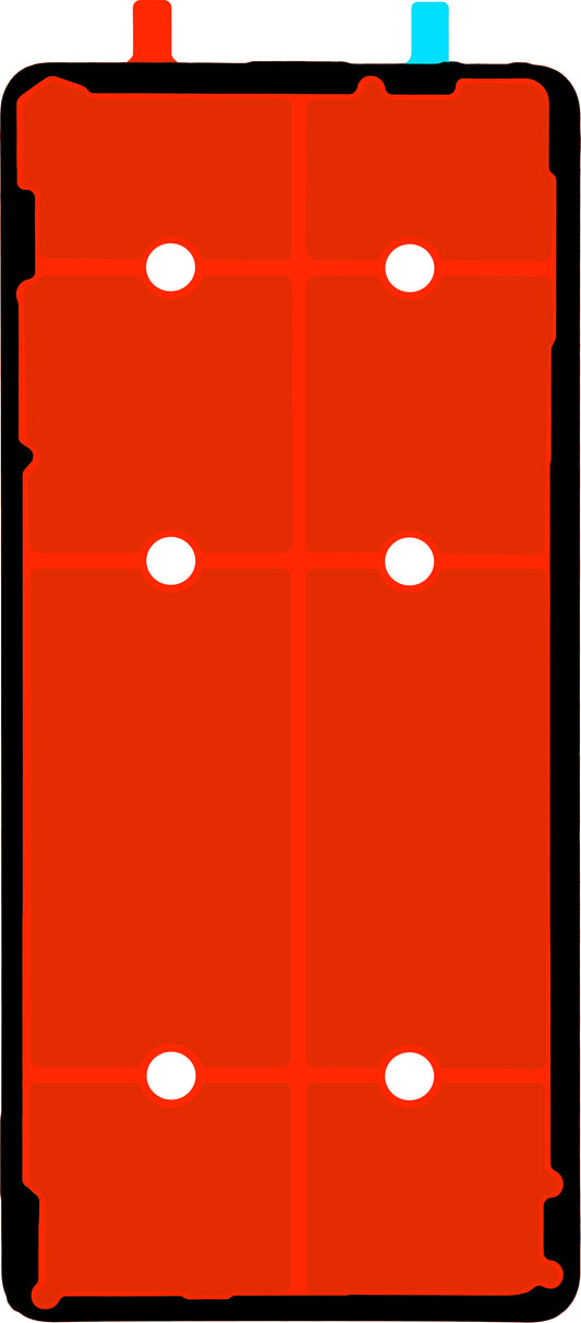 Lepidlo na kryt baterie Realme GT 6, Service Pack 612717000253