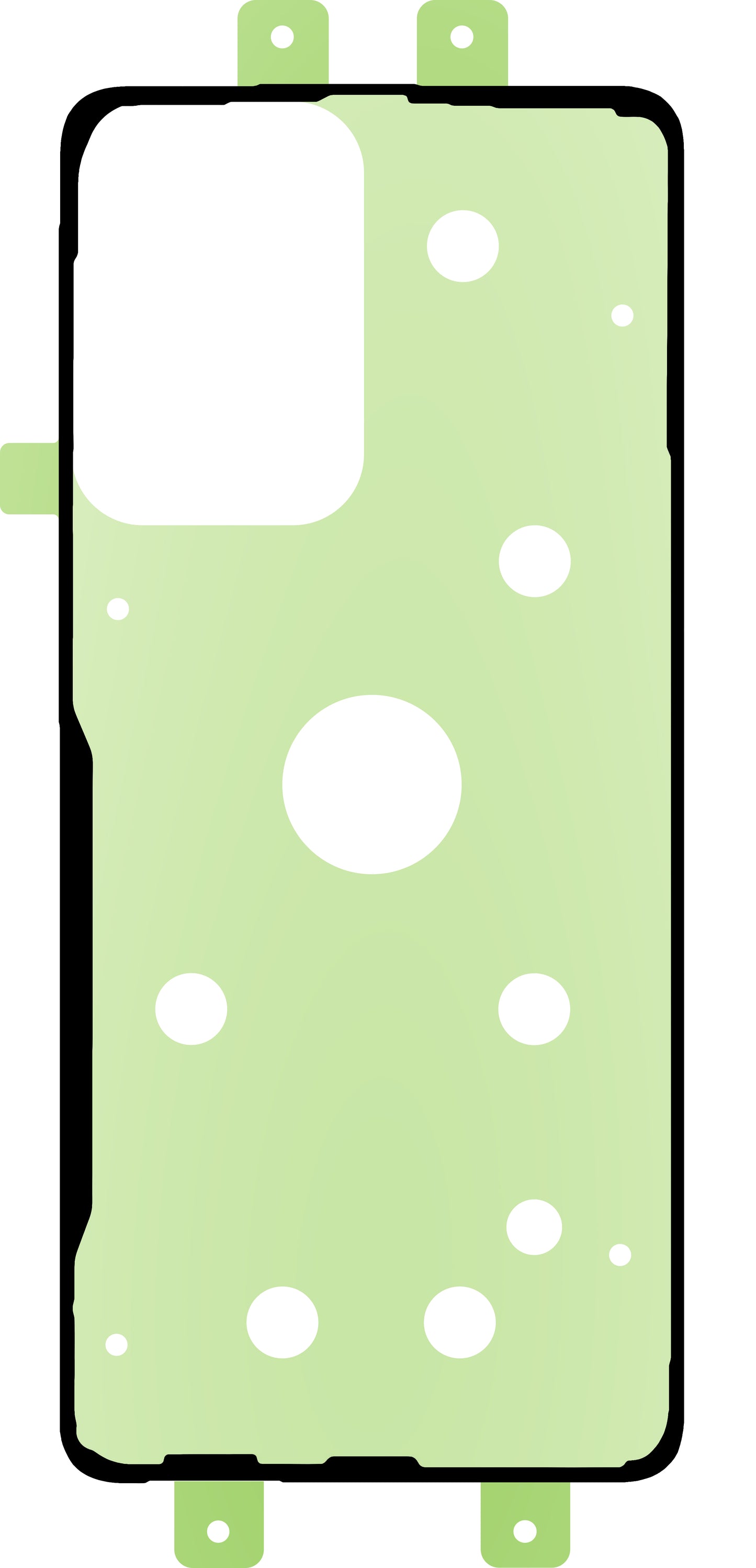 Lepidlo na kryt baterie Samsung Galaxy A33 5G A336, Service Pack GH81-22141A