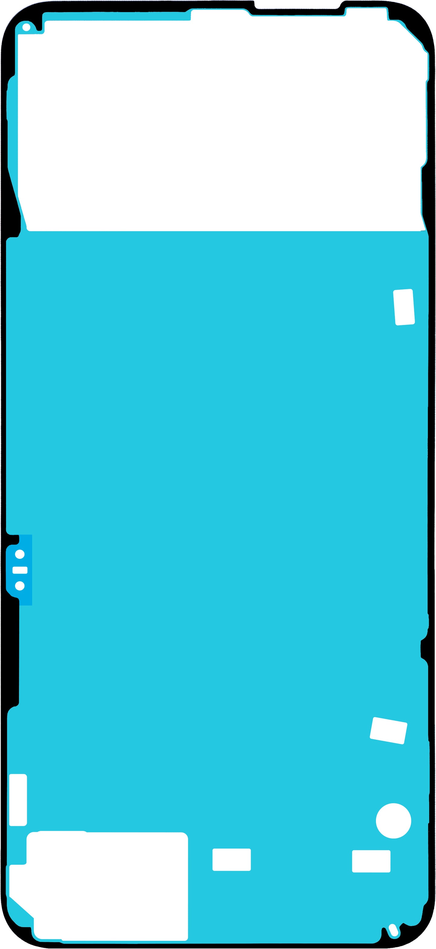 Lepidlo na displej Google Pixel 8, Service Pack G806-08101-22