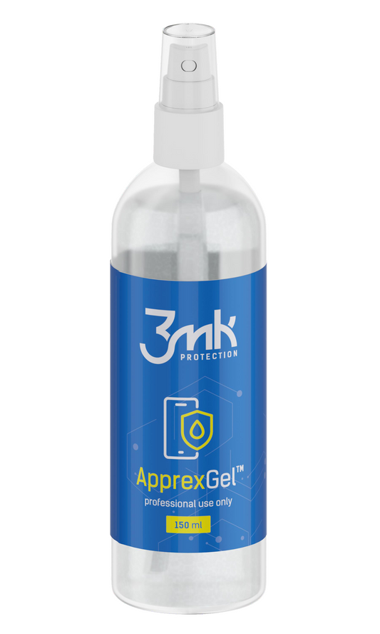 Gelový roztok 3MK ApprexGel pro aplikaci ochranné fólie z plastu / silikonu, 150 ml