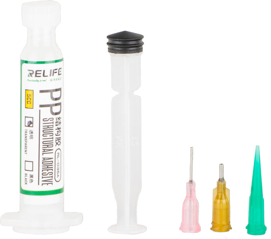 Tekuté lepidlo Relife RL-035A PP, typ stříkačka, 5 ml, průhledné