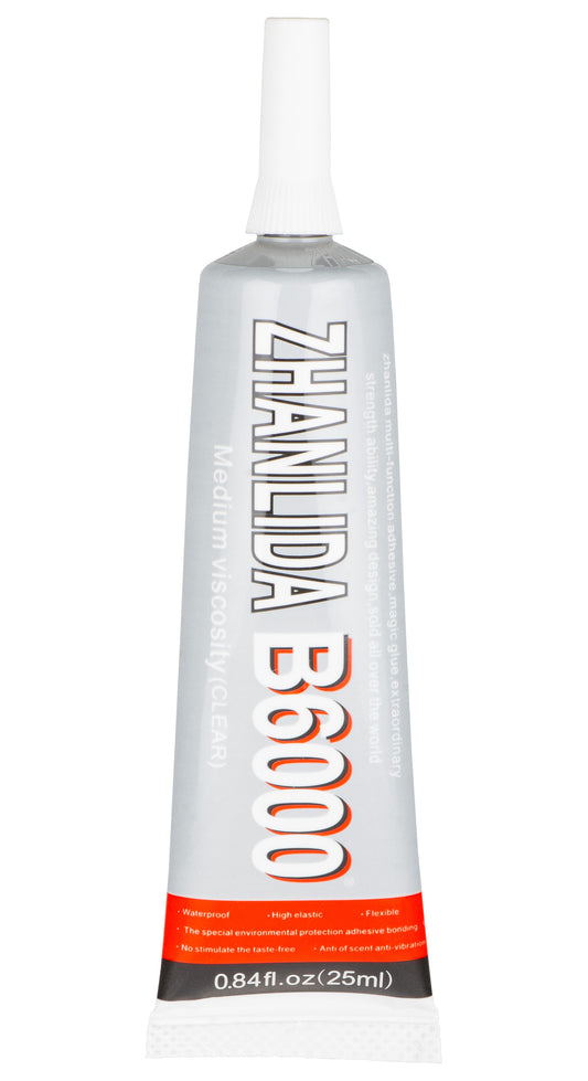 Tekuté lepidlo Zhanlida B-6000, 25ml, Průhledné