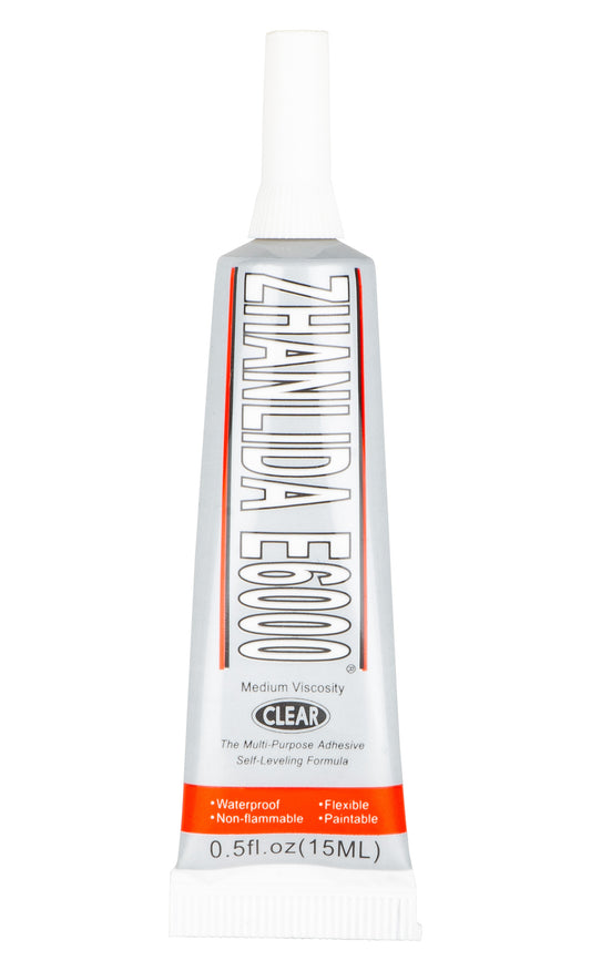 Tekuté lepidlo Zhanlida E-6000, 15ml, Průhledné