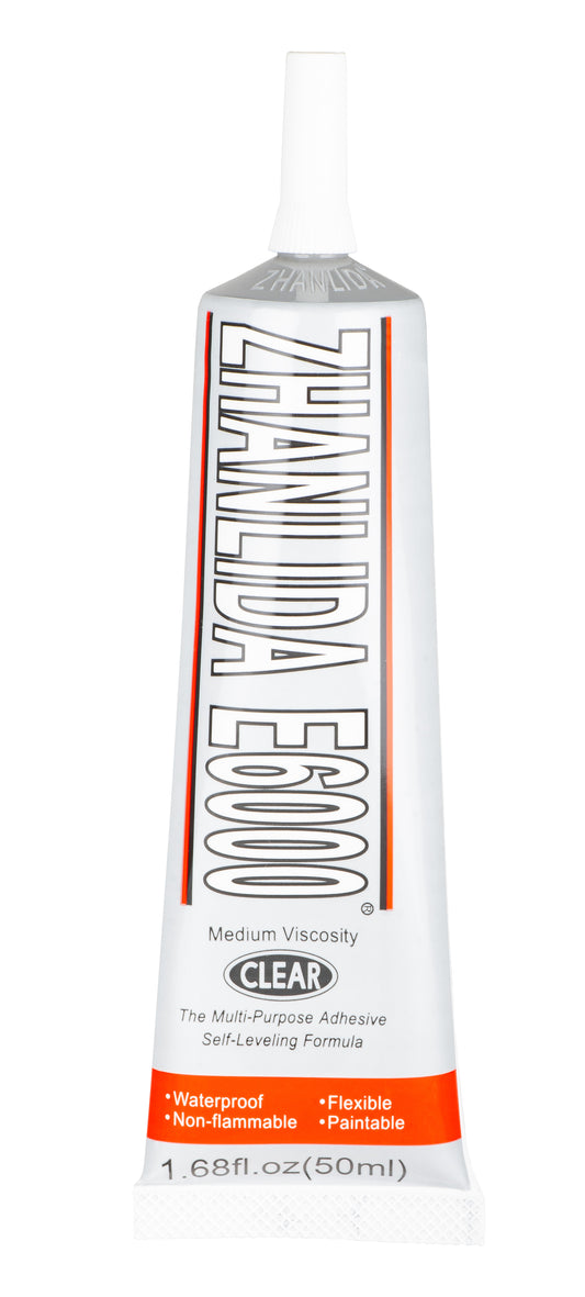 Tekuté lepidlo Zhanlida E-6000, 50ml, Transparentní