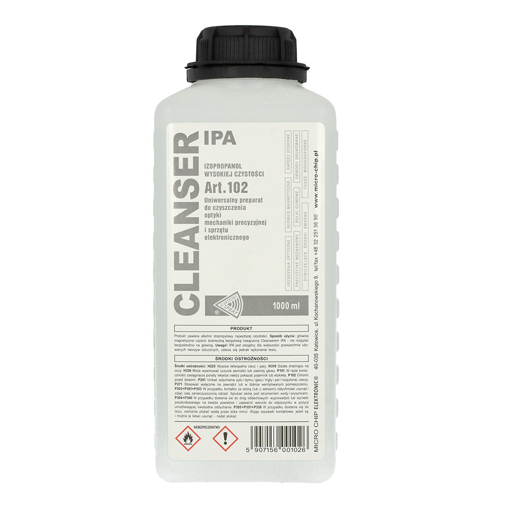 Isopropylalkohol Elektronický sprej IPA99, 1l ART.102