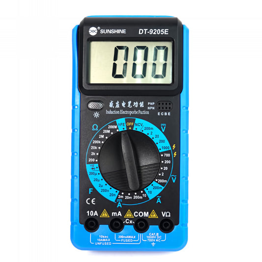 Digitální měřicí přístroj Sunshine DT-9205E