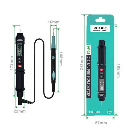 Digitální měřicí přístroj Relife DT-02