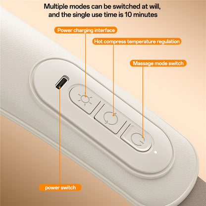 Masážní přístroj na krk Yesido MG11, béžový