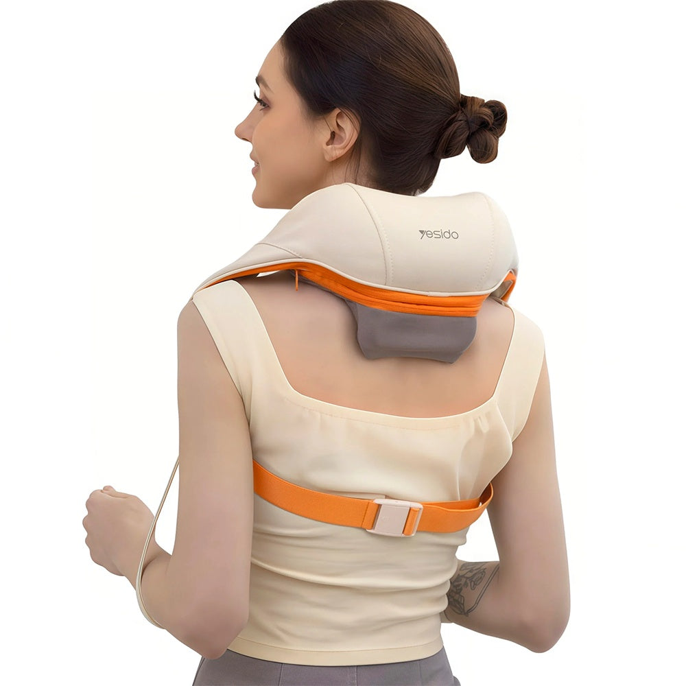 Masážní přístroj na krk Yesido MG16, béžový