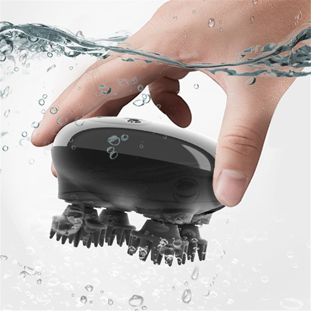 Masážní přístroj na pokožku hlavy Yesido MG04, Černý