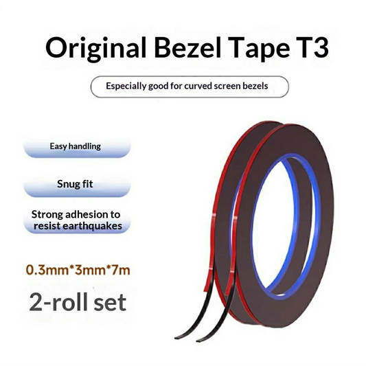 Lepicí páska Mechanic, 0,3 mm, sada 2 kusy, černá
