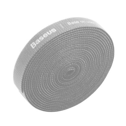 Organizátor kabelů Baseus Circle, Velcro, 3m, šedý ACMGT-F0G