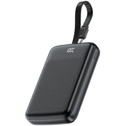 Externí baterie Acefast M13, 10000mAh, 22.5W, QC + PD, 1 x USB-A - 2 x USB-C, černá