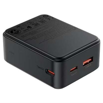 Externí baterie Acefast M28, 10000mAh, 22.5W, QC + PD, 1 x USB-A - 2 x USB-C, černá