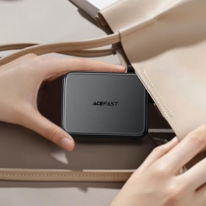 Externí baterie Acefast M28, 10000mAh, 22.5W, QC + PD, 1 x USB-A - 2 x USB-C, černá