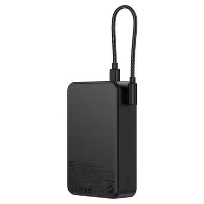 Externí baterie Acefast M29, 20000mAh, 22.5W, QC + PD, 1 x USB-A - 2 x USB-C, Černá