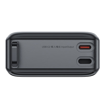 External Battery Acefast M4, 20000mAh, 67W, PD, 1 x USB-A - 2 x USB-C, Black