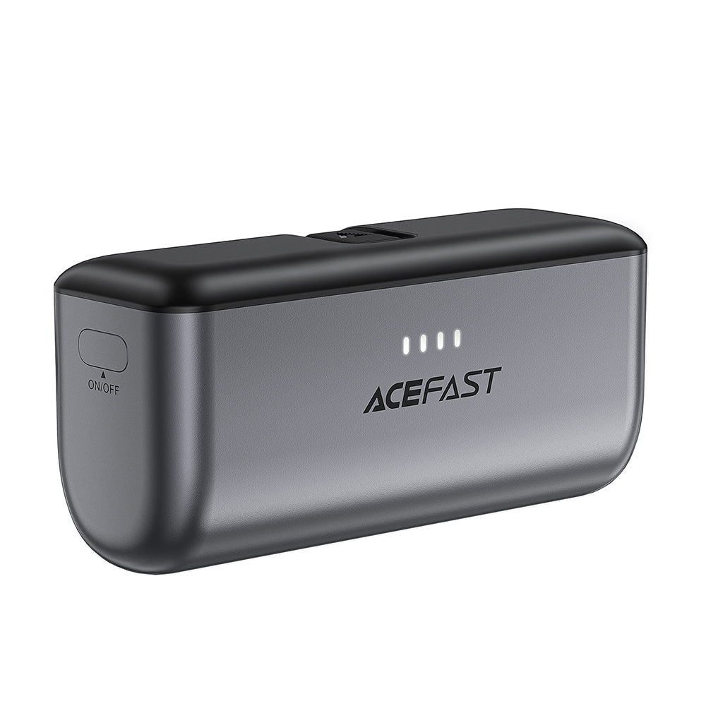 Externí baterie Acefast M9, 5000mAh, 20W, PD, 2 x USB-C, černá