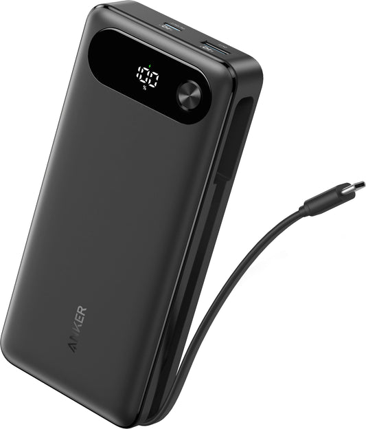 Externí baterie Anker PowerCore, 20000mAh, 87W, QC + PD, 1 x USB-A - 2 x USB-C, Černá A1383H11
