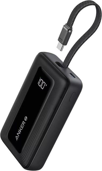 Externí baterie Anker Zolo, 20000mAh, 30W, QC + PD, 1 x USB-A - 2 x USB-C, Černá A1689H11
