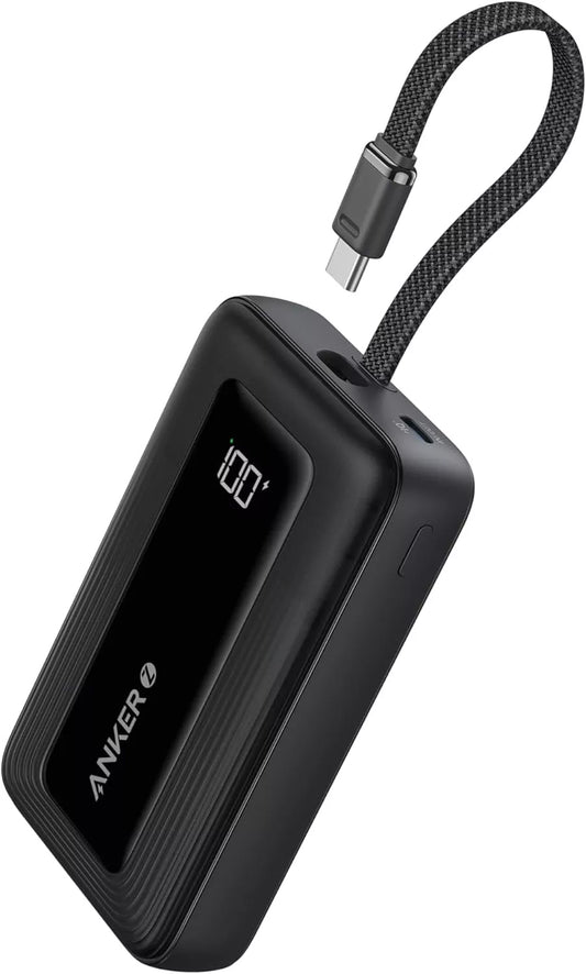 Externí baterie Anker Zolo, 20000mAh, 30W, QC + PD, 1 x USB-A - 2 x USB-C, Černá, Znovu zapečetěná A1689H11