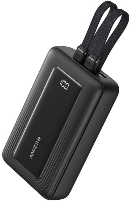 Powerbanka Anker Zolo, 20000 mAh, 30 W, QC + PD, 1× Lightning – 1× USB-A – 2× USB-C, černá A1681012