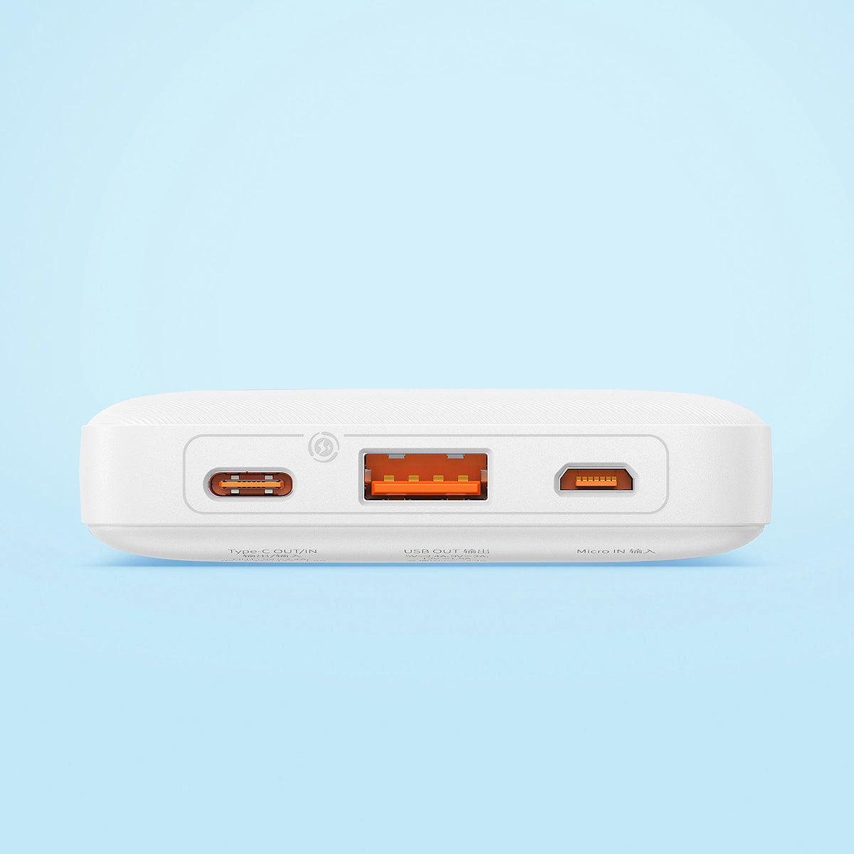 Externí baterie Baseus Airpow, 10000mAh, 20W, QC + PD, 1 x USB-A - 1 x USB-C, bílá