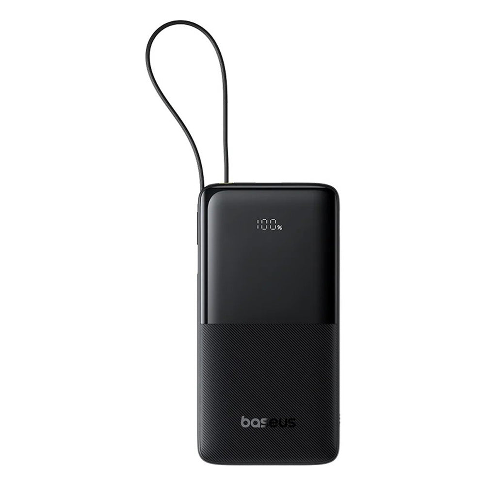 Externí baterie Baseus Bipow 2, 10000mAh, 20W, QC + PD, 1 x USB-A - 2 x USB-C, Černá P10077101113-00
