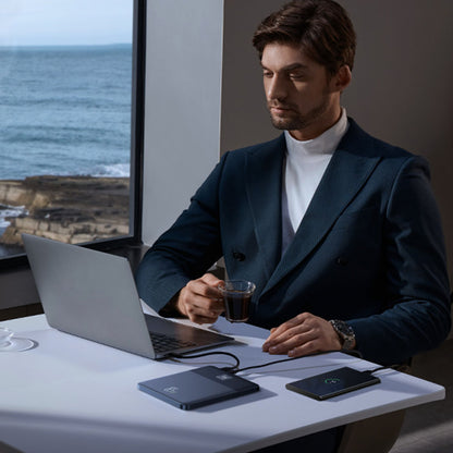 Externí baterie Baseus Blade 2, 12000mAh, 65W, PD, 2 x USB-C, oranžová P10063801733-00