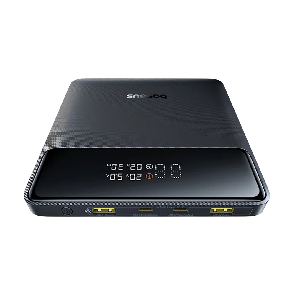Externí baterie Baseus Blade H1, 20000mAh, 100W, QC + PD, 2 x USB-A - 2 x USB-C, černá P10021604123-00
