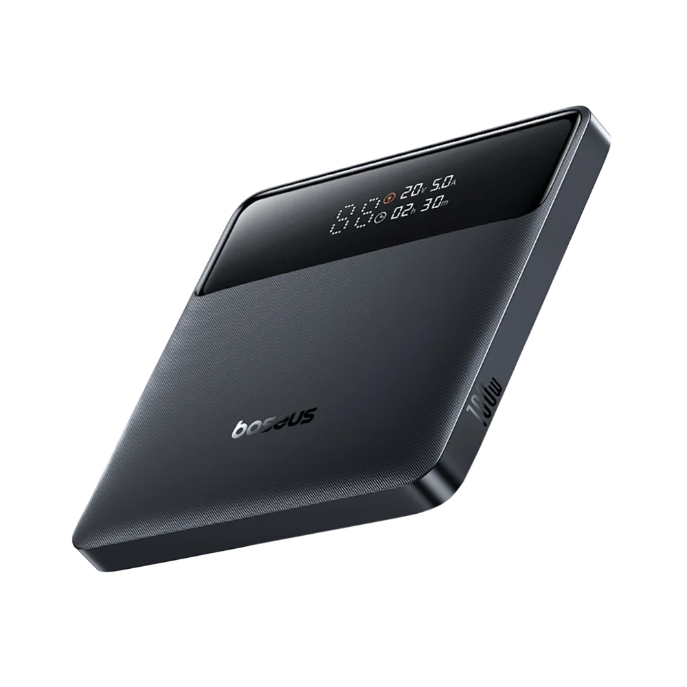 Externí baterie Baseus Blade H1, 20000mAh, 100W, QC + PD, 2 x USB-A - 2 x USB-C, černá P10021604123-00