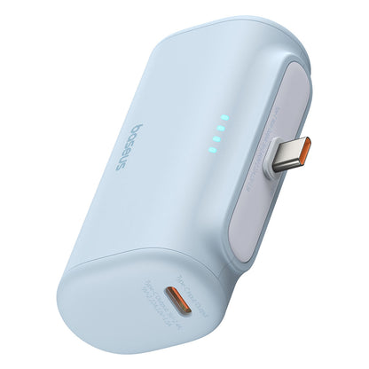 Externí baterie Baseus Compact, 5000mAh, 20W, PD, 2 x USB-C, Modrá P10068306313-00