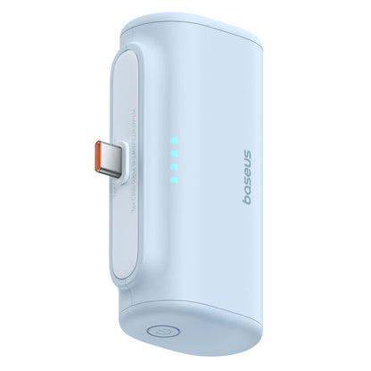 Externí baterie Baseus Compact, 5000mAh, 20W, PD, 2 x USB-C, Modrá P10068306313-00