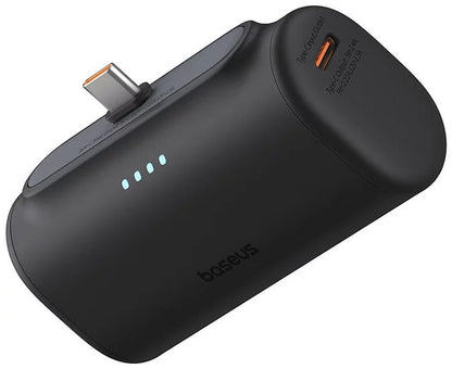 Externí baterie Baseus Compact, 5000mAh, 20W, PD, 2 x USB-C, Černá P10068306113-00