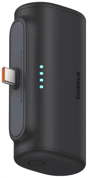 Externí baterie Baseus Compact, 5000mAh, 20W, PD, 2 x USB-C, Černá P10068306113-00