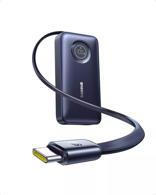 Externí baterie Baseus EnerCore CR11, 10000mAh, 45W, PD, 2 x USB-C, Černá E0027G01