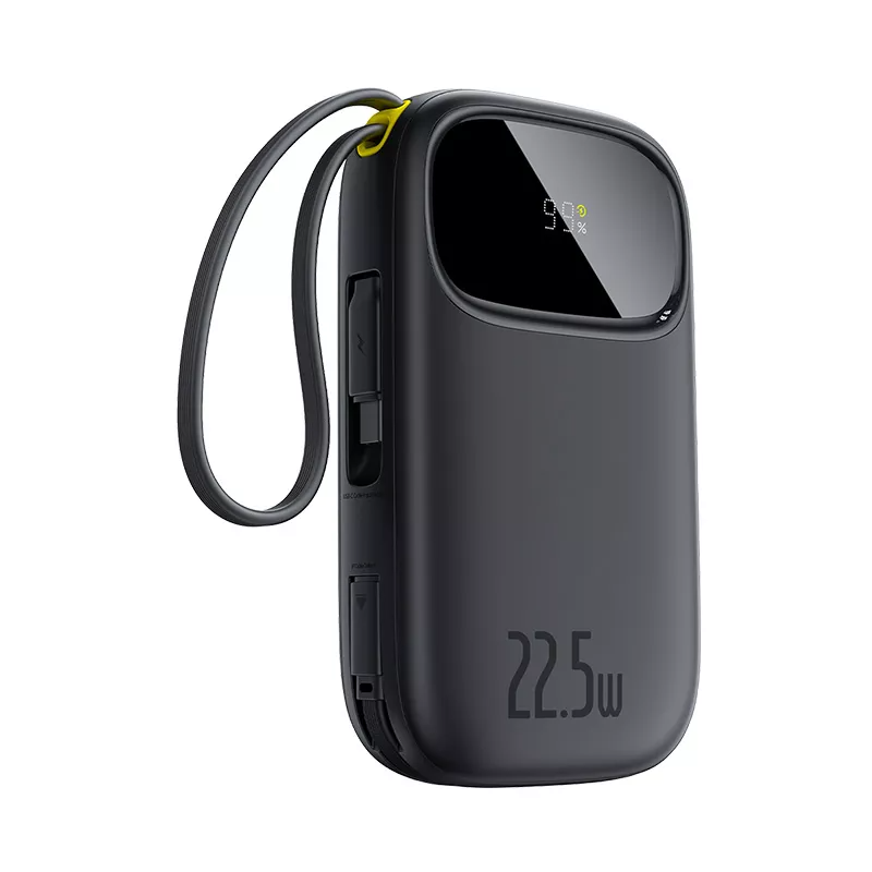 Externí baterie Baseus EnerFill FC31, 20000mAh, 22,5W, QC + PD, 1 x Lightning - 1 x USB-A - 2 x USB-C, černá P10082107123-00