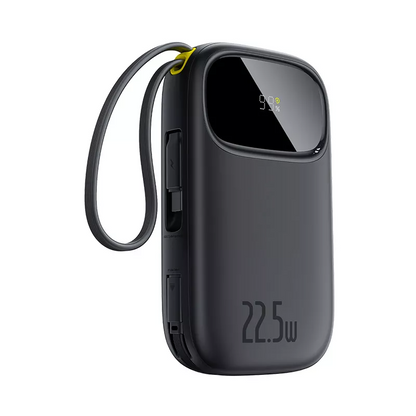 Externí baterie Baseus EnerFill FC31, 20000mAh, 22,5W, QC + PD, 1 x Lightning - 1 x USB-A - 2 x USB-C, černá P10082107123-00