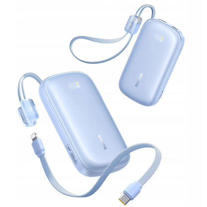 Externí baterie Baseus EnerFill FC21 Qpow 3 Ultra, 20000mAh, 22.5W, QC + PD, 1 x USB-A - 1 x USB-C, Modrá E0027M03