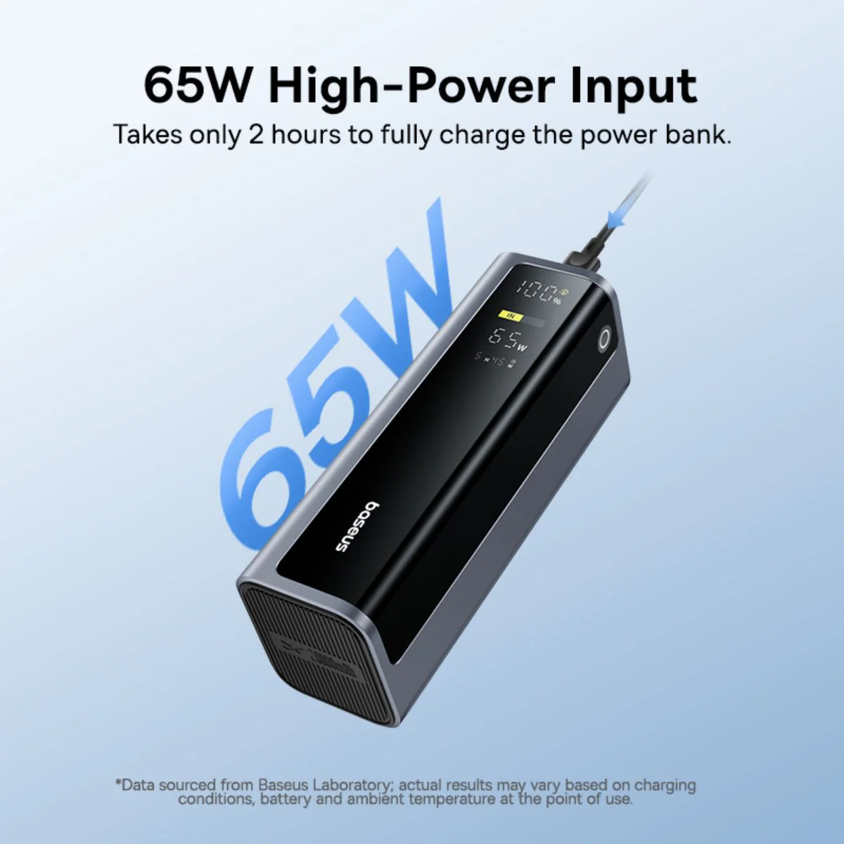 Externí baterie Baseus EnerGeek GP12, 20800mAh, 145W, QC + PD, 2 x USB-A - 2 x USB-C, Šedá P10082109813-00