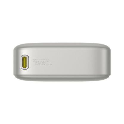 Externí baterie Baseus Free2Pull, 20000mAh, 65W, PD, 2 x USB-C, šedá P10073700843-00