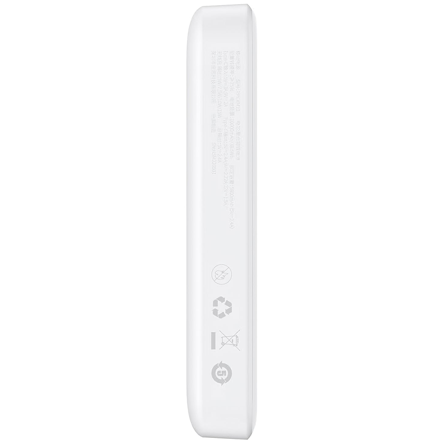Externí baterie Baseus Magnetic Mini, 10000mAh, 20W, PD + FQI, 1 x USB-C, Bílá P10059001223-00