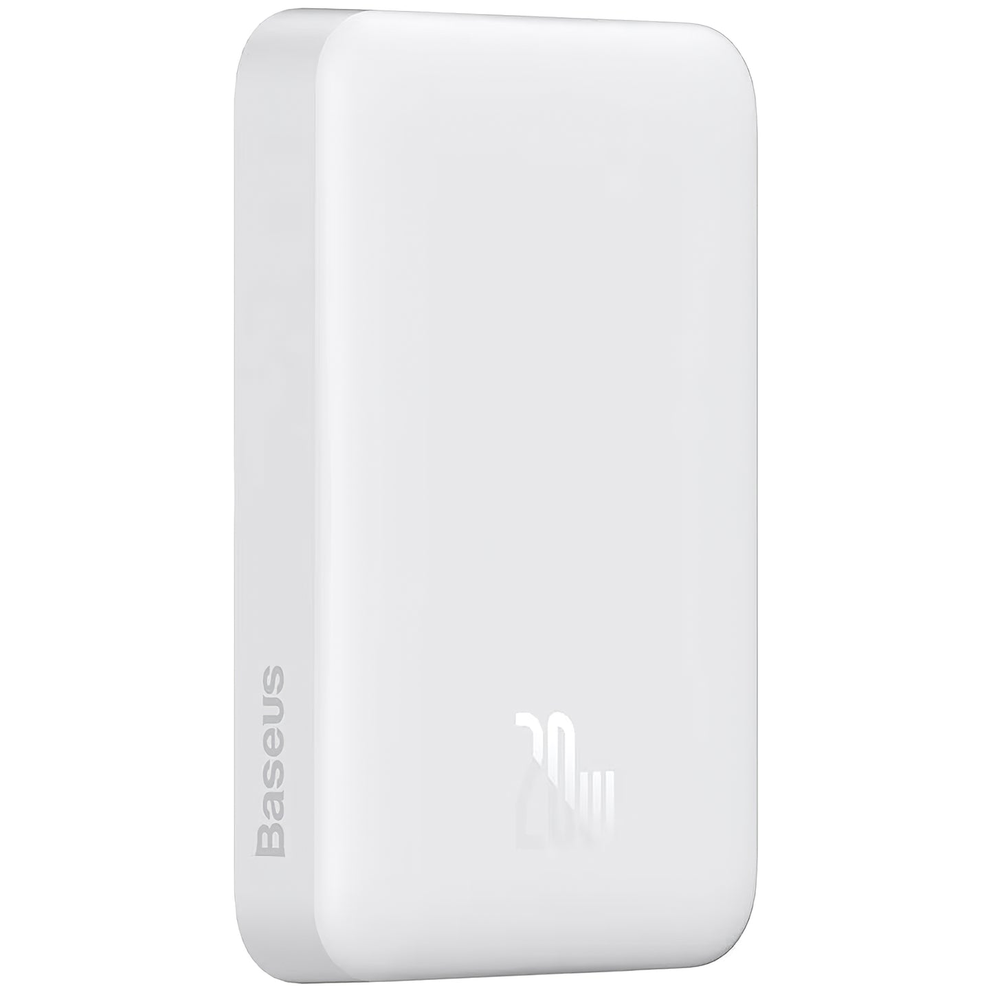 Externí baterie Baseus Magnetic Mini, 10000mAh, 20W, PD + FQI, 1 x USB-C, Bílá P10059001223-00
