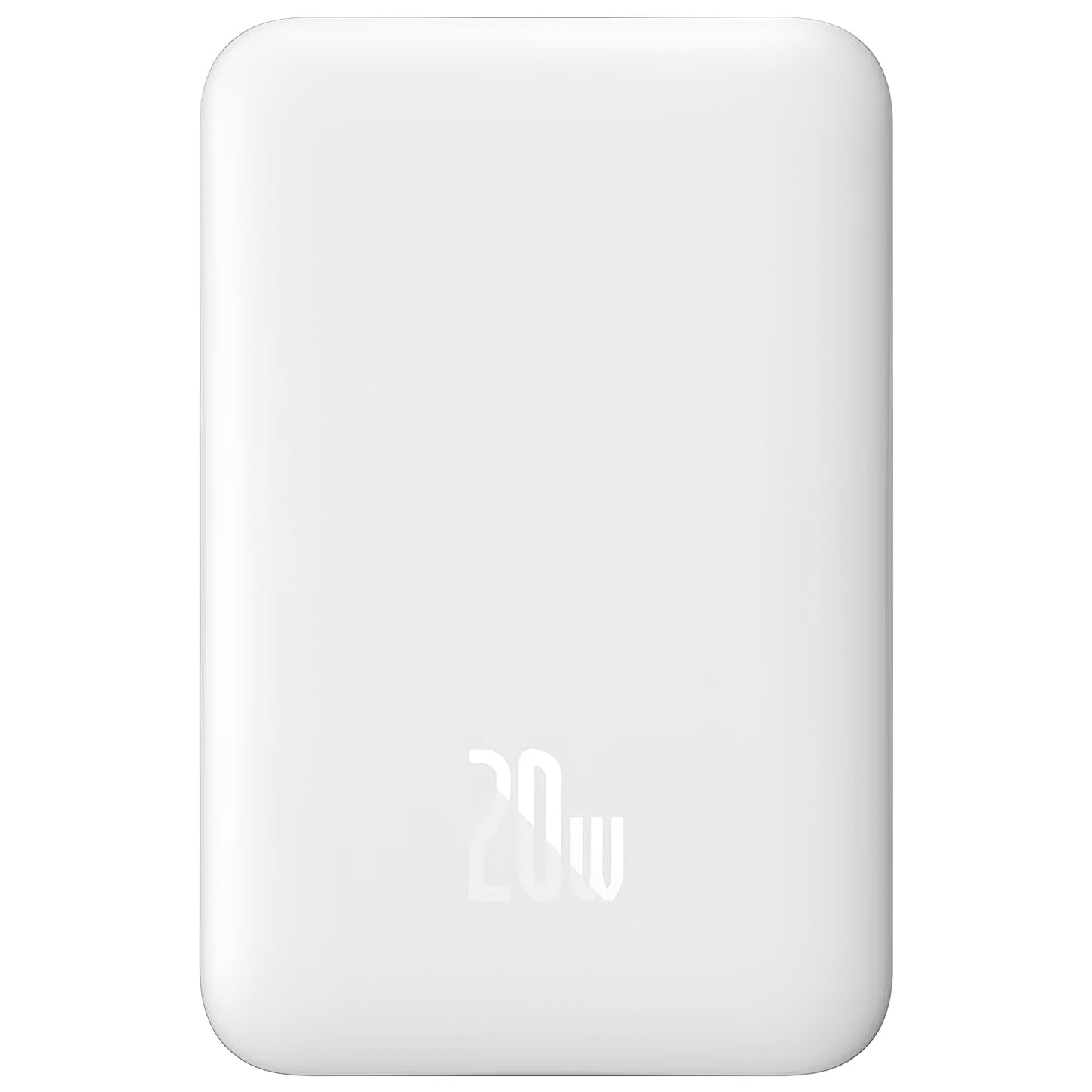 Externí baterie Baseus Magnetic Mini, 10000mAh, 20W, PD + FQI, 1 x USB-C, Bílá P10059001223-00